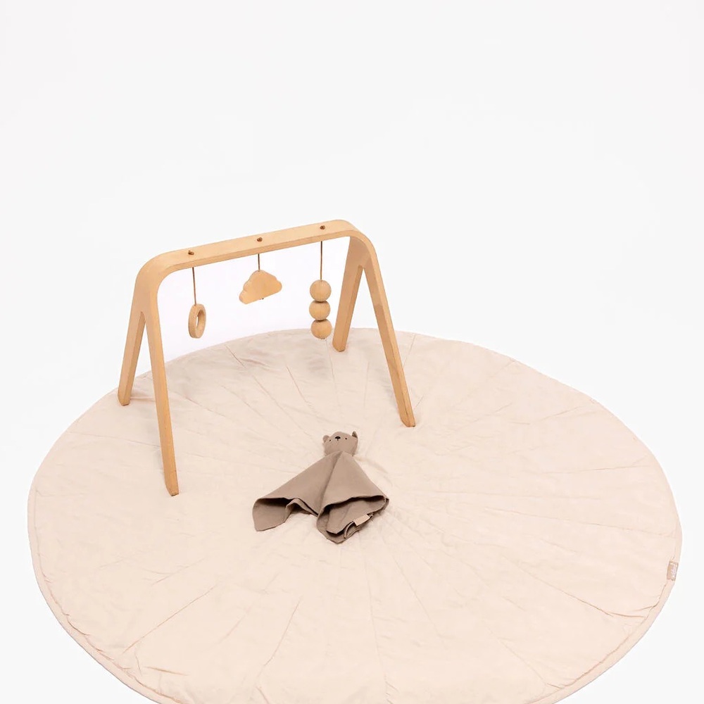 Wildbird | Cream Baby Linen Playmat